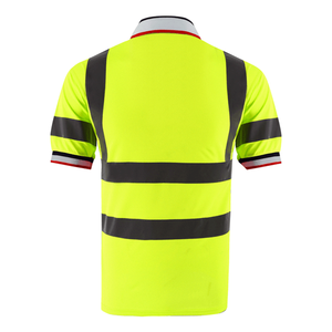 Custom Logo High Visibility Breathable Polyester/Cotton Work Wear Safety Hoodie Long Sleeve Unisex <b>Heat</b> Transfer Printed - Product Image 5