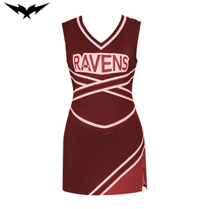 Tenues de cheerleading sans manches pour adultes Bigetron Sports - Personnalisables avec broderie et strass, 100% polyester, service OEM - Product Image 5