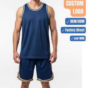 Ensemble d'uniformes de basketball personnalisés à prix raisonnable, vêtements de sport, faible MOQ, service OEM personnalisé, uniforme de basket-ball - Product Image 1