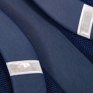 Sac à dos rigide en EVA bleu foncé, réduisant la charge, protection de la colonne vertébrale, motif géométrique, pour école primaire - Product Image 6