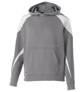 Sudadera con Capucha para Hombre, Verde y Blanca, Corte Regular, Informal, de Felpa Francesa, para Invierno, Servicio OEM - Product Image 5