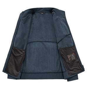 Mens Waterproof Windproof Thermal <b>Fleece</b> <b>Lined</b> Softshell <b>Jacket</b> Custom Logo Outdoor Winter Workwear OEM Wholesale - Product Image 2