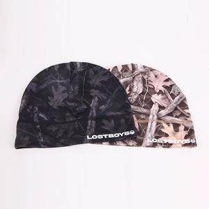 Casquette de cyclisme personnalisée pour hommes, doublure en satin, en nylon, avec logo imprimé, pour le vélo, le ski et les sports. - Product Image 3