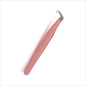 Pince à épiler professionnelle en acier inoxydable à pointe ultra-affûtée 75 degrés pour extensions de cils, avec logo personnalisé, pointe Nano Grip, durable et réutilisable - Product Image 4