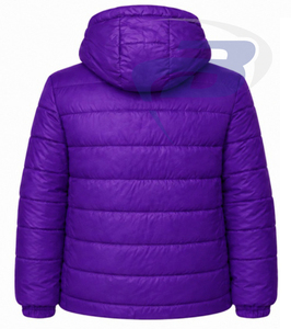 Veste matelassée à capuche NCNW Sorority pour femme, veste varsity matelassée, broderie 1935, isolée, chaude, hiver, veste pour femme NCNW - Product Image 2