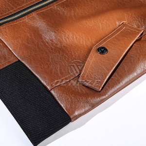 Veste en cuir sur mesure confortable pour hommes, faible MOQ, très vendue, respirante, pour l'hiver, en promotion - Product Image 6