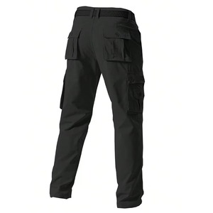 กางเกงคาร์โก้ผู้ชายแฟชั่นใหม่ ป้องกันแบคทีเรีย ดีไซน์โดดเด่น ไม่เป็นขุย ใส่สบาย ไม่ยับ ทันสมัย ยอดนิยม - Product Image 3