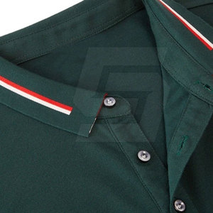 เสื้อเชิ้ตผู้ชายทรงโมเดิร์น ผ้าโพลีเอสเตอร์/คอตตอนผสม แขนสั้น สำหรับฤดูร้อน แห้งเร็ว ผ้าฟลีซเนื้อนุ่ม พิมพ์ลายด้วยเทคนิคฮีททรานเฟอร์ - Product Image 2