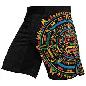 MMA/BJJ Training <b>Shorts</b> Custom Heat-Transfer Printed Breathable Quick Dry Stretch Micro 100% <b>Polyester</b> OEM Service MMA <b>Shorts</b> - Product Image 1