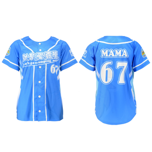 Survêtement de football personnalisé votre propre conception impression chemises de baseball meilleure vente équipe porter bouton complet pas cher maillot de baseball chemise de football - Product Image 6