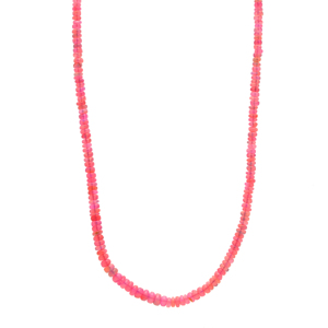 Collar de Ópalo Etíope Natural de Alta Calidad, con Cadena de Plata de Ley 925, Joyería de Piedras Preciosas Hecha a Mano, Diseño Único para Mujer - Product Image 1
