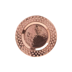 Assiette de présentation rouge très tendance avec bordure florale élégante pour événements de mariage et décoration de table de Noël en promotion - Product Image 3