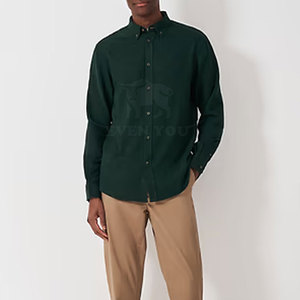 Camisa de Franela de Primera Calidad, Suave y Cepillada, Corte Relajado y Cómodo, Costuras Duraderas, Ideal para Uso Casual y Actividades al Aire Libre - Product Image 4