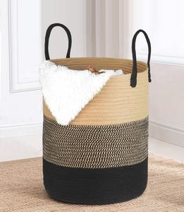 Paniers de rangement de grande qualité en coton et corde de jute pour plantes/chiens, paniers tissés en corde de coton pour enfants – Fournisseur du Bangladesh - Product Image 2