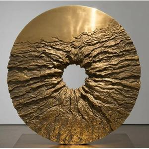 Sculpture Abstract Latest Brass Aluminum Decorative Metal Art Decor <b>Statue</b> Hotel Metal Art Figurine Home Table Decoration Figure - Product Image 5