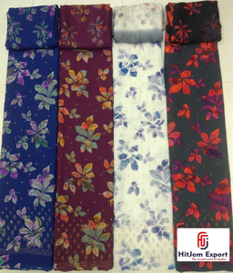 Tela de Poliéster Estampada Digital Personalizada, Textil Suave y Ligero para Prendas de Moda y Ropa - Product Image 2