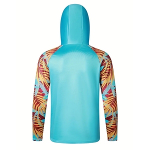 Sweat à capuche de pêche UPF pour homme, sur mesure, haute qualité, qualité supérieure, nouvelle arrivée, 100% polyester - Product Image 2