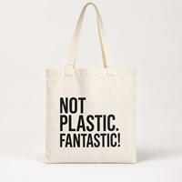 Sac fourre-tout promotionnel en coton 120 GSM, imprimé à l'écran, pour cadeaux d'entreprise, expositions, événements, logo personnalisé, fabrication directe, OEM