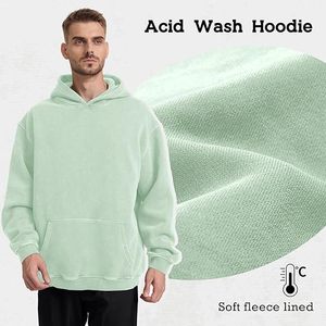 Sudadera con Capucha Lavada al Ácido con Logotipo Personalizado |   Sudaderas Extra Grandes de Estilo Urbano Vintage al por Mayor |   Proveedor de Sudaderas con Logotipo Personalizado - Product Image 3