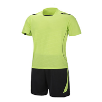 Camiseta de fútbol personalizada, 100% de poliéster, secado rápido, transpirable, venta al por mayor, camiseta de fútbol, uniforme de fútbol