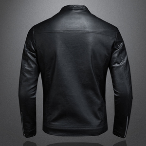 CLOVIX SPORTS Low Price High Quality Leather <b>Jacket</b> Men Custom Design Biker <b>Jacket</b> Factory Supply - Product Image 2