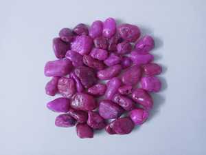 Cailloux décoratifs jaune citron gravier enduit de pierre et pierre concassée prix de couleur artificielle par tonne pour l'aménagement paysager - Product Image 5