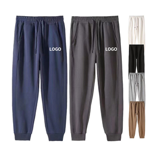 Factory New Arrival Luxury Lightweight Breathable Fleece <b>Men's</b> Streetwear Gym <b>Jogger</b> Mid Waist Running Sports Cargo Sweatpants - Product Image 2