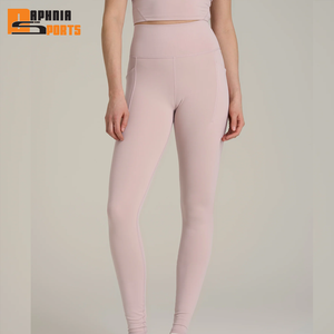 Leggings Deportivos de Cintura Alta para Mujer, Pantalones de Yoga Transpirables de Nylon con Efecto Push-Up para Fitness - Product Image 1