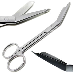 Tijeras para Yeso Esmarch, Diseño Reforzado con Hojas Cortas de 20 cm (8''), para Remoción de Yeso, Instrumentos Médicos de Acero Inoxidable de Alta Calidad - Product Image 1