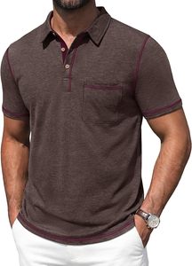 Polo vintage Legacy Premium pour homme, série Platinum, élégant et décontracté - Product Image 2