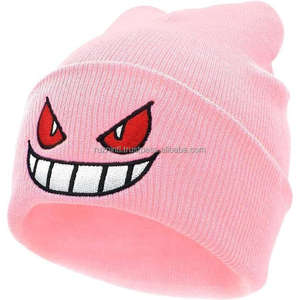 Bonnet en tricot unisexe pour l'hiver, chaud, doux, tissu épais, style streetwear décontracté pour les voyages en plein air, les sports et l'usage quotidien - Product Image 2