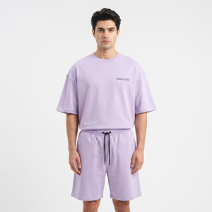 Ensemble de jogging d'été pour homme, 2 pièces, avec design personnalisé - Product Image 4