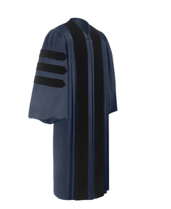 Toge de doctorat pour cérémonie universitaire, tenue de remise de diplôme pour reconnaissance académique - Product Image 5