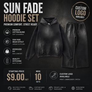 Sudadera con Capucha de Forro Polar de 360 g/m² de Gran Calidad, Personalizada con Efecto Desgastado por el Sol, Transpirable, Ropa Urbana con Logotipo para Invierno - Product Image 2