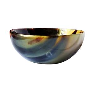 Tazón de Sopa y Ensalada de Cuerno de Búfalo Natural, Vajilla Ecológica de Cuerno de Buey, Tazón para Cena Hecho a Mano, Proveedor Mayorista - Product Image 2