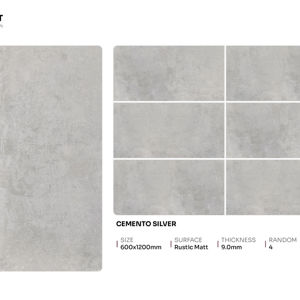 กระเบื้องพอร์ซเลนลายไม้แบบด้านหรูหรา ขนาด 600x1200 มม. สำหรับปูพื้นและผนัง วิลล่า อพาร์ทเมนท์ และตกแต่งภายในเชิงพาณิชย์ - Product Image 1