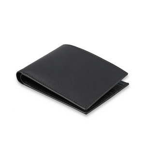 Cartera de Cuero Genuino para Hombre, de Alta Calidad, Lujosa, Bifold, Corta, con Logotipo Personalizado, Multifuncional, Delgada, con Protección RFID, Nuevo Estilo, Venta al Por Mayor - Product Image 5