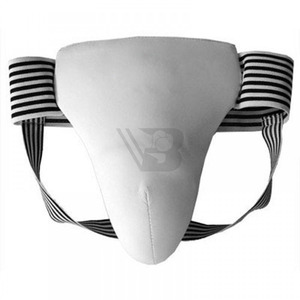 Protection inguinal professionnelle en cuir PU souple, fabriquée sur mesure en usine, pour l'entraînement (vente en gros) - Product Image 4