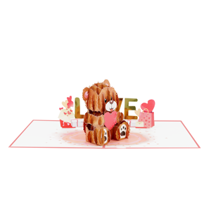 Tarjeta de Felicitación 3D Pop-Up Premium Hecha a Mano con Temática de Bebidas para Boda, Invitación de Celebración, Regalo, Caja al por Mayor - Product Image 2