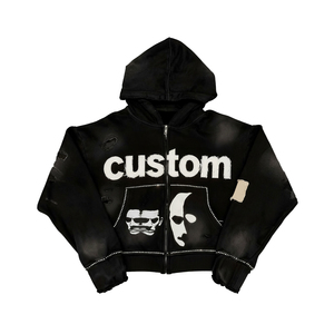 Wholesale <b>Cheap</b> Price Best Design <b>Light</b> Weight New Arrival Men Full Sleeves Men Embroidery Hoodies For Sale - Product Image 2