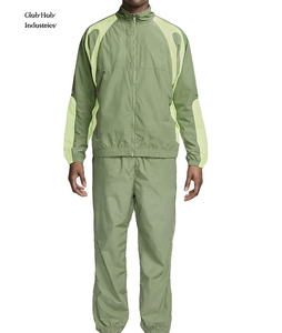 Chaqueta Deportiva Informal con Capucha para Hombre, Cortavientos Ligero de Poliéster y Nailon, Ropa Deportiva de Alta Calidad, Cortavientos Sólido con Capucha para Hombre - Product Image 1