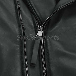 Hot Selling Men Clothing Leather Jacket New Fashion New Arrival Windproof Men's Leather Jackets In Wholesale Price - Product Image 4