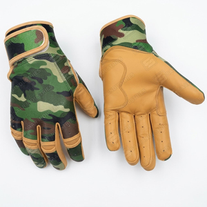 ถุงมือตีเบสบอลลายพรางสำหรับผู้ใหญ่ ทนทาน หนังแท้ที่ฝ่ามือ ใช้ได้ทั้งมือซ้ายและขวา ระบายอากาศได้ดี สวมใส่สบาย ประสิทธิภาพสูง - Product Image 4