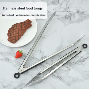 Premium Chef <b>Tongs</b> For Restaurant Buffet Kitchen Cooking Grilling Frying Baking And <b>Serving</b> Food Easily - Product Image 6