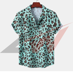 Chemise de plage ample et respirante à imprimé hawaïen personnalisable, impression numérique 3D, fabricant fiable OEM&ODM - Product Image 4
