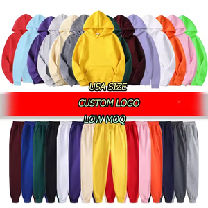 Ensemble de survêtement sportif grande taille pour homme, 2 pièces, avec sweat à capuche et pantalon de jogging - Product Image 4
