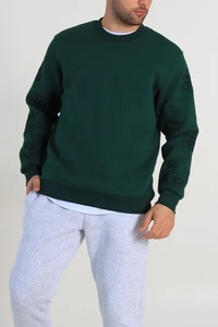 Nouveauté Ever Glow : Sweat-shirts d'hiver pour hommes, haute qualité, en polaire respirante 300g, doublure polyester/coton, impression numérique par décharge. - Product Image 3