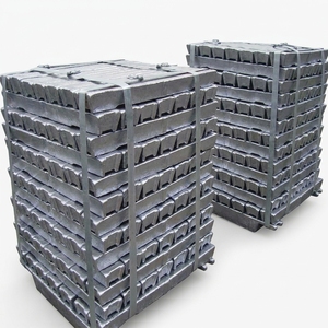 Lingote de Aluminio Estándar, Pedido Mínimo de 5 Toneladas para Fundiciones y Refinerías, Lingote de Metal de Aluminio para Producción de Aleaciones Secundarias - Product Image 1