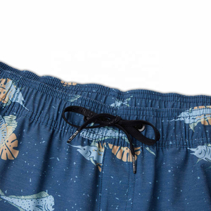 กางเกงขาสั้นตกปลาผู้ชายระบายอากาศได้ดี น้ำหนักเบา UPF 50 แห้งเร็ว สำหรับการผจญภัยกลางแจ้งและตกปลา พร้อมโลโก้แบบกำหนดเอง - Product Image 5