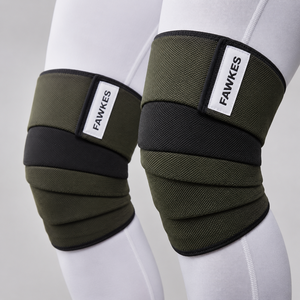Fawkes Knee Sleeve Unisex Solid Navy Blue Elastic Breathable Support Compression Guard Wholesale Rate Cheap Price Best Selling - Product Image 5